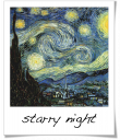 The Starry Night - Vincent van Gogh - 1889