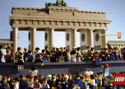 Lego Fall of the Berlin Wall